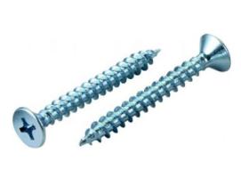 Inox Clipboard Screw Cross Recessed Package