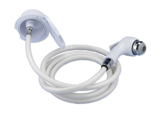 Case with Kit Quick Coupling for Hose and Shower