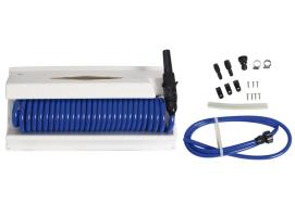 Caja Con Manguera Espiral De Agua