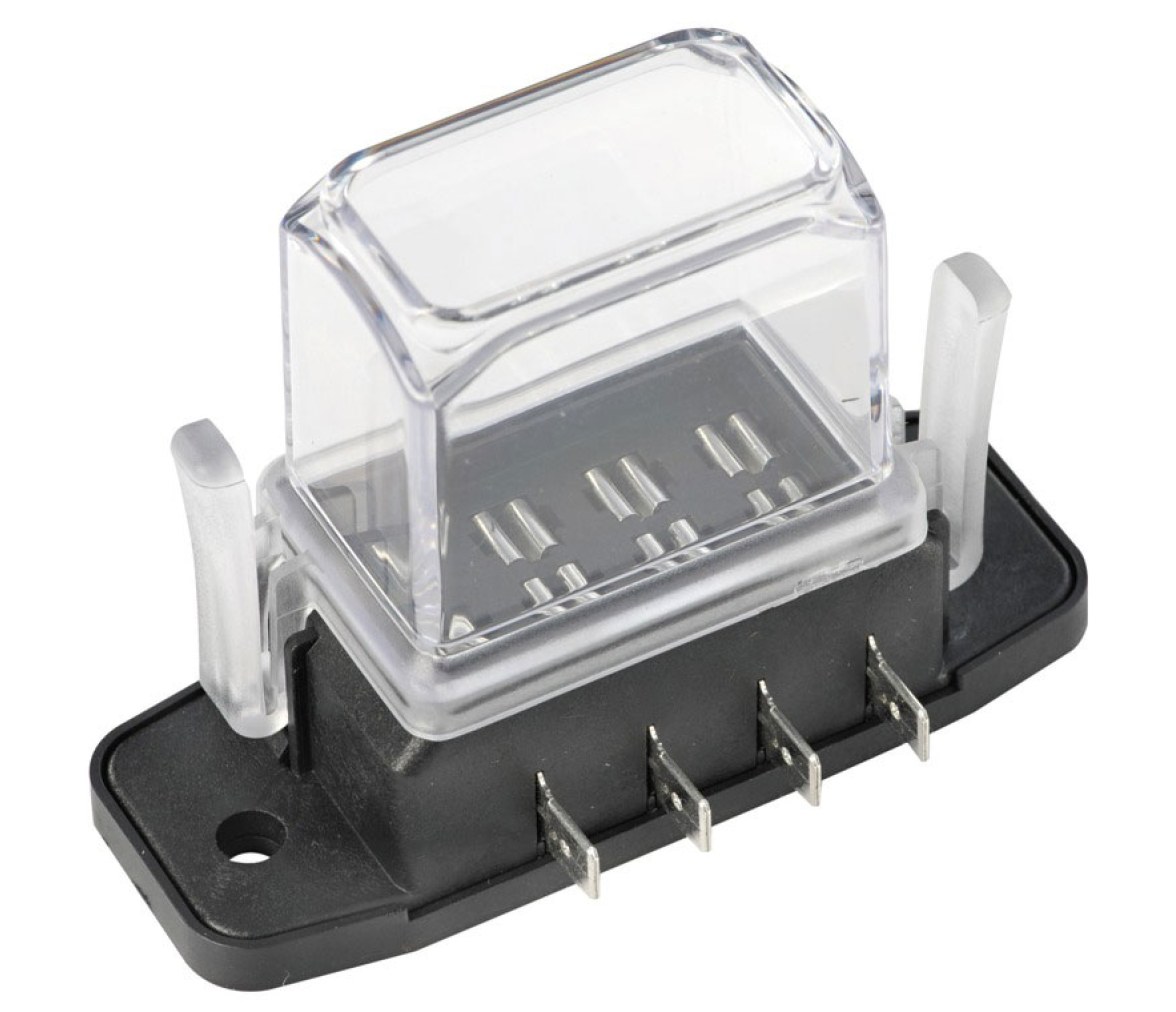 Caja de Fusibles Impermeable con Tapa Alta