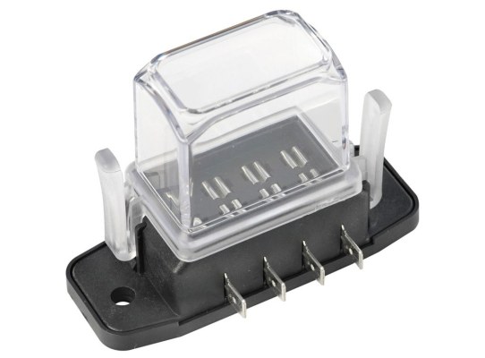 Caja de Fusibles Impermeable con Tapa Alta