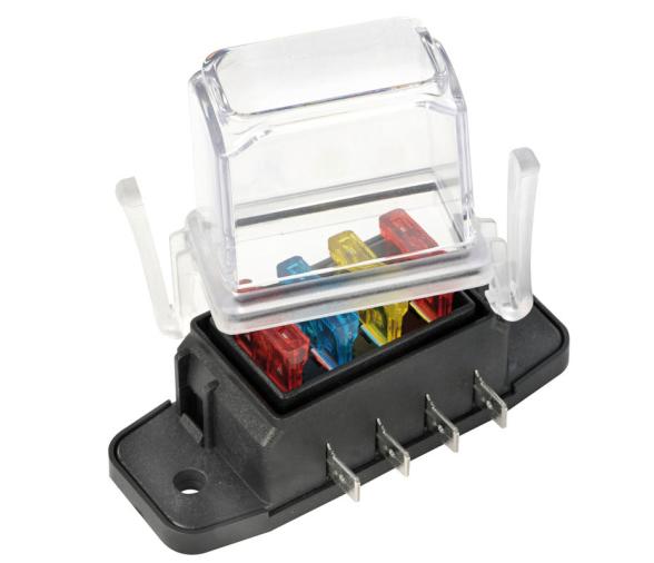 Caja de Fusibles Impermeable con Tapa Alta