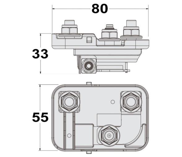 Caja Distribucion para Mega Fusible