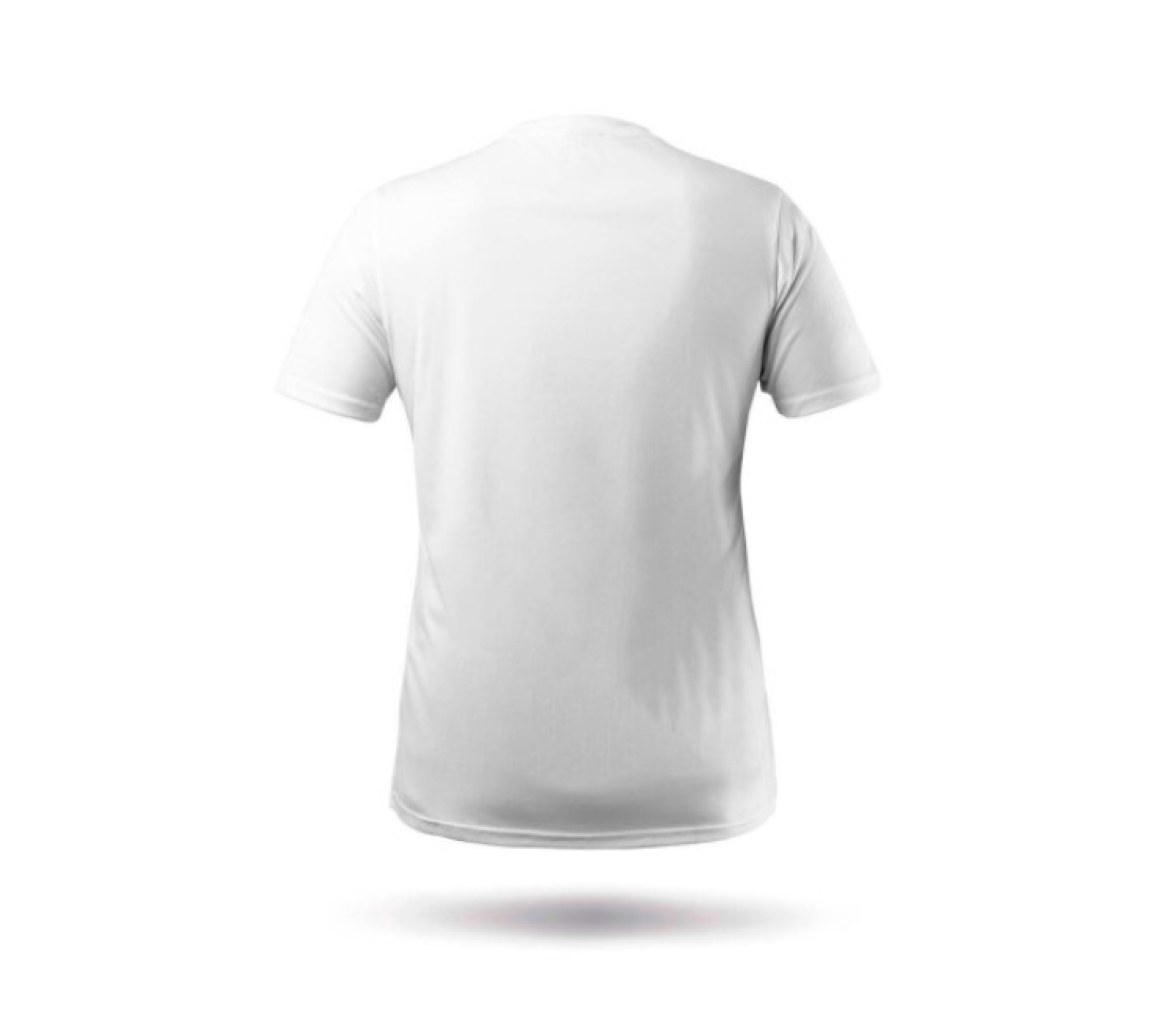 Camiseta UV ZhikDry Manga Corta Blanca Hombre
