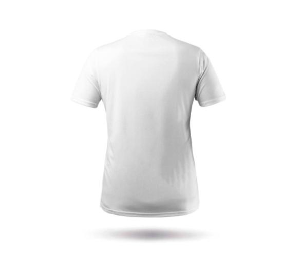 Camiseta UV ZhikDry Manga Corta Blanca Hombre