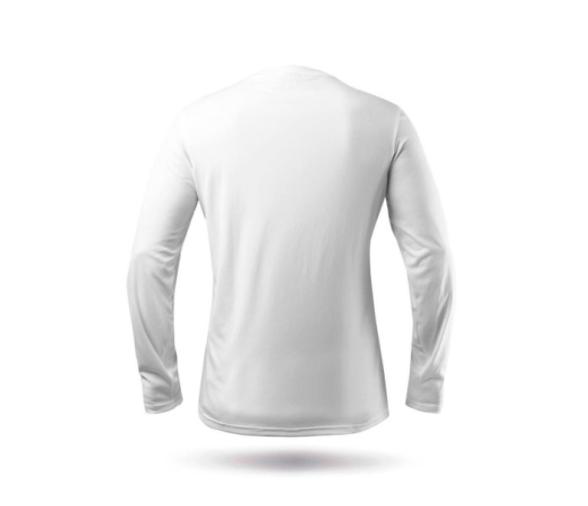 Camiseta UV ZhikDry Manga Larga Blanca Hombre