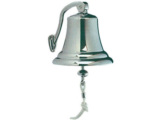 Campana de latón cromado