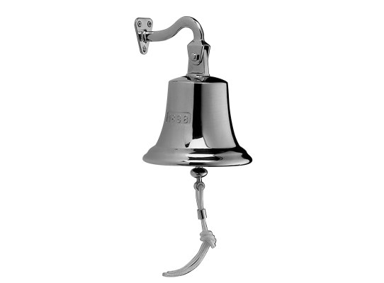 Campana Latón Cromado 190 mm