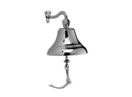 Campana Latón Cromado 90 mm