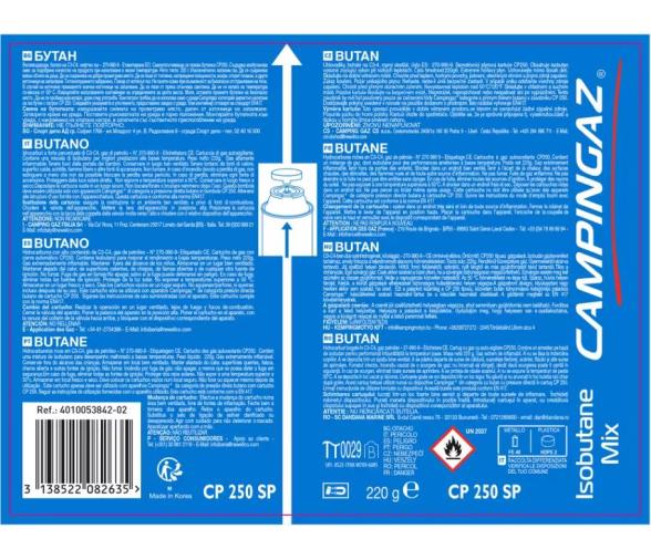 Campingaz Botella de Gas CP 250