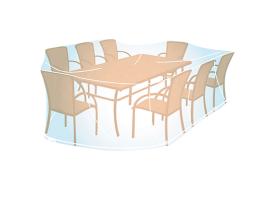 Campingaz Funda Cubre Mesa Rectangular/Ovalada XL