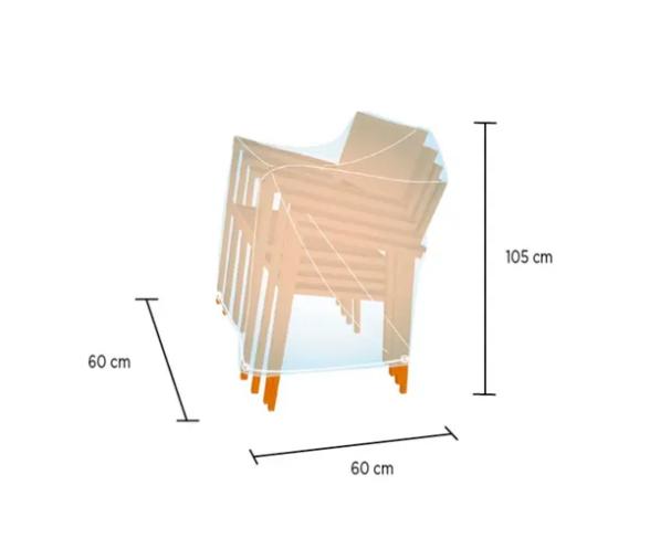Campingaz Funda cubre Sillas Apiladas x4