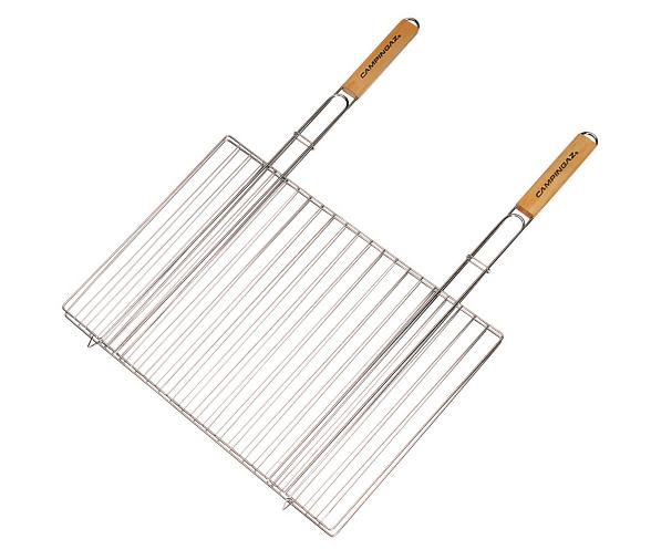Campingaz Cesta Parrilla Rectangular Doble Mango
