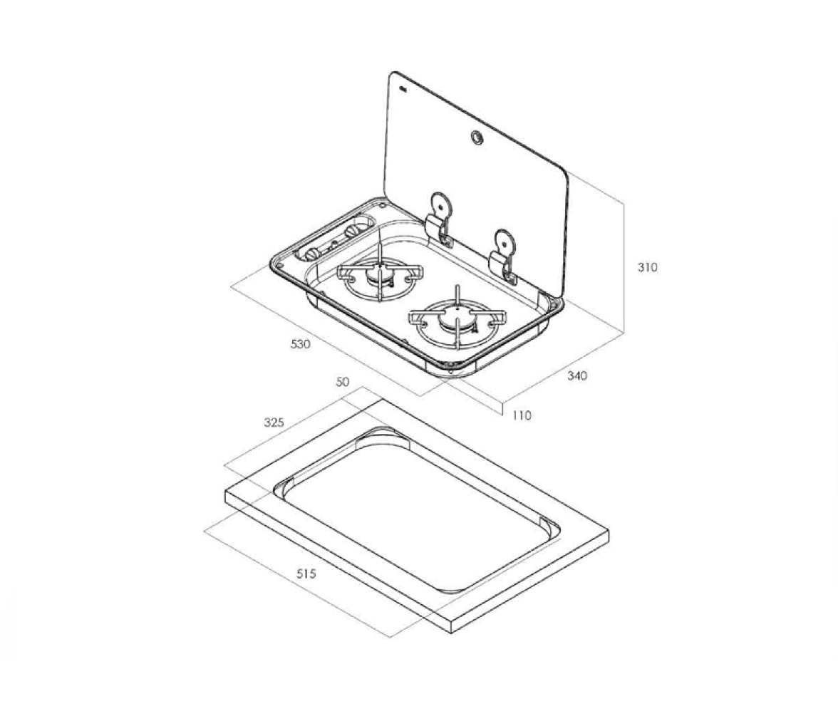 Can Built-in kitchen FC1336