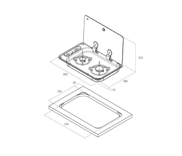 Can Cocina de empotrar FC1336