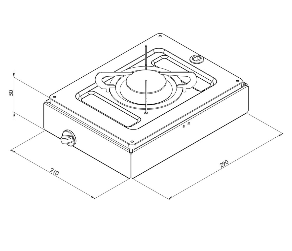 Can Cocina de Gas FN1330