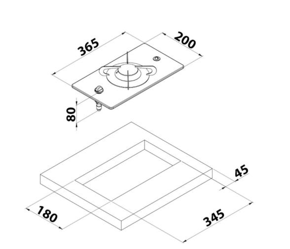 Can Cocina Vitroceramica PV1350