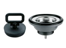Can Desagüe Inox con Tapon de Plastico