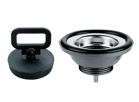Can Desagüe Inox con Tapon de Plastico