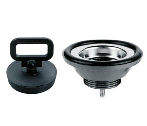 Can Desagüe Inox con Tapon de Plastico