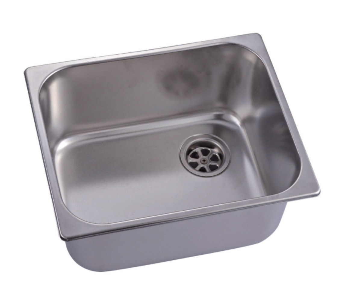 Can Fregadero Rectangular en Acero Inoxidable