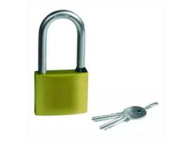 Candado Marino en Latón y Acero Inoxidable Arco Largo