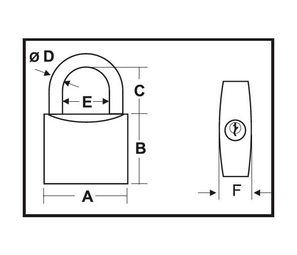 Candado Marino Standard