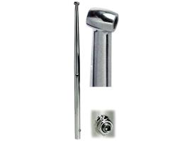 Candelero Acero inox acabado union T con tornillo