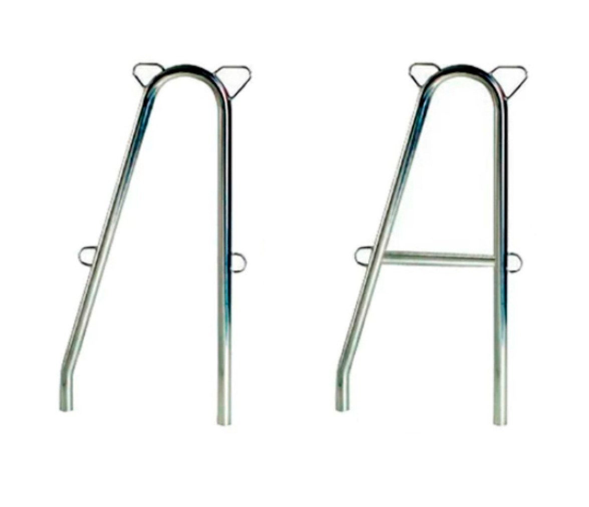 Candelero Doble Acero Inoxidable