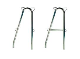 Double Stanchion Stainless Steel