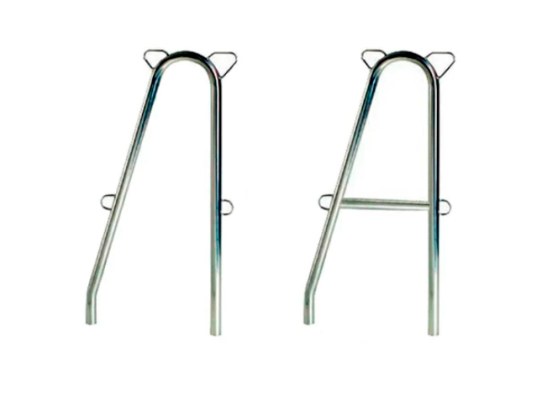Candelero Doble Acero Inoxidable