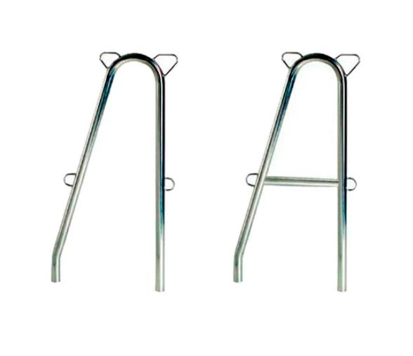 Candelero Doble Acero Inoxidable