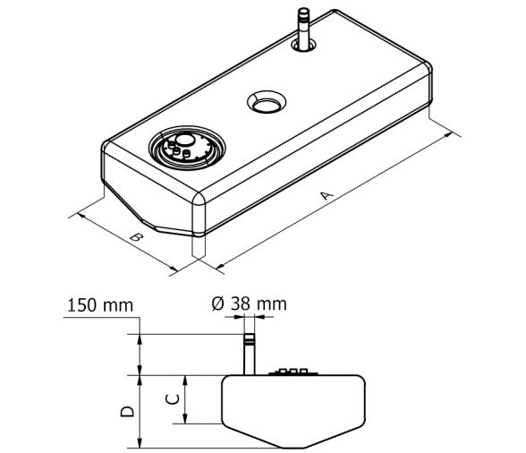 CanSB Deposito Combustible 130L