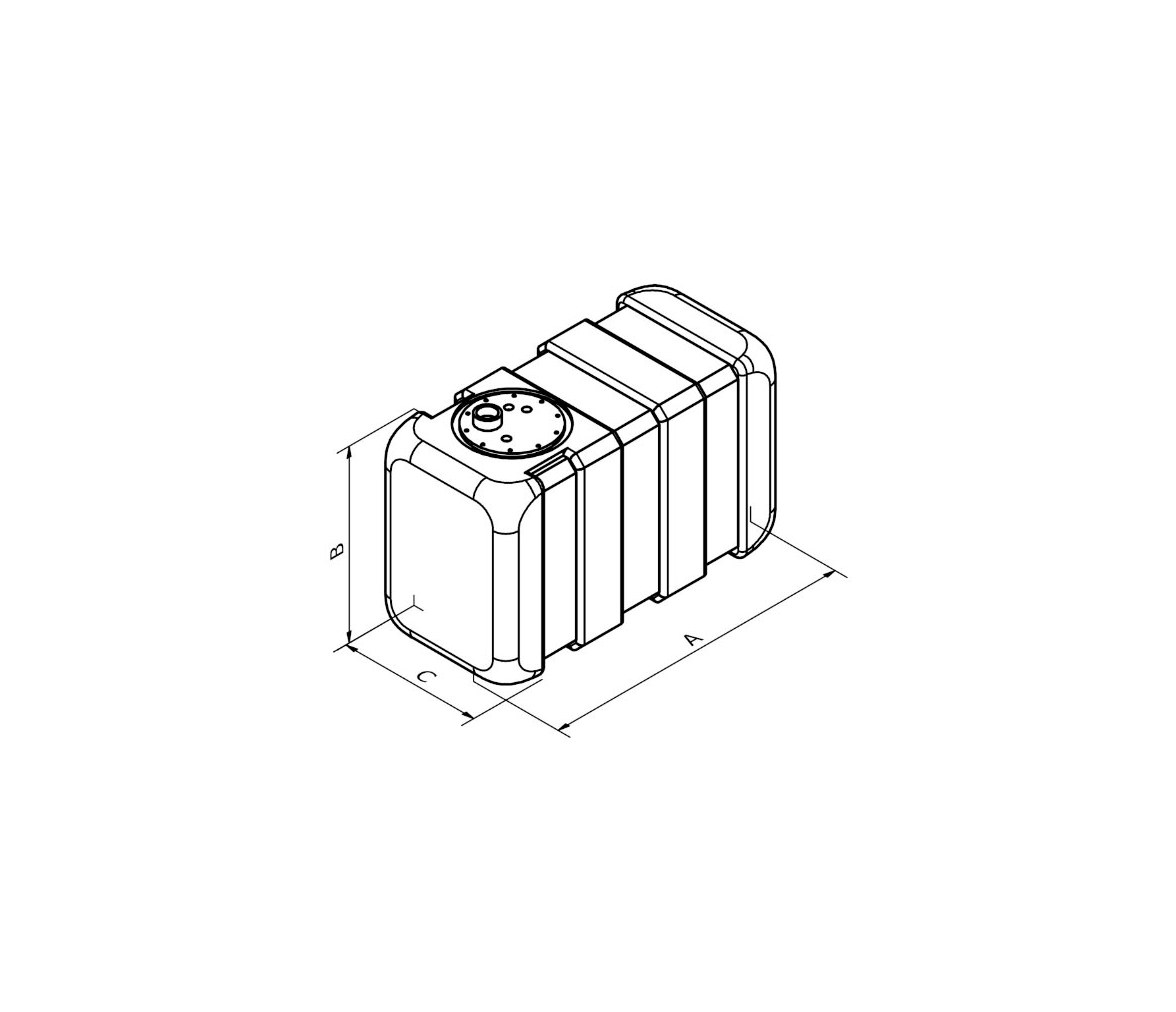CanSB Tanque Agua Gran Capacidad 100L