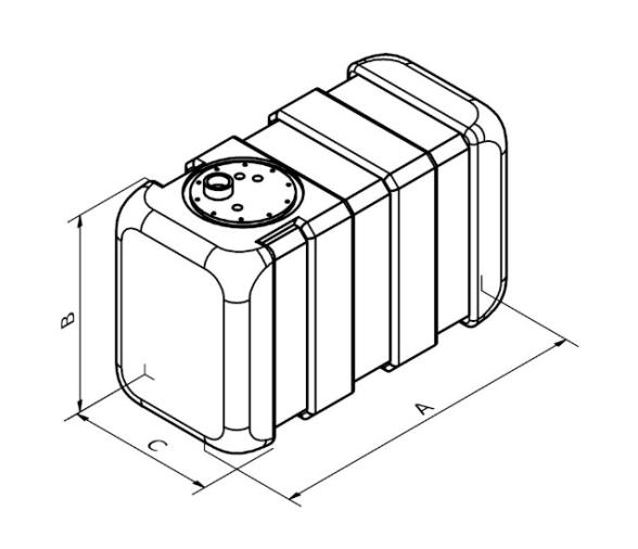 CanSB Tanque Agua Gran Capacidad 100L
