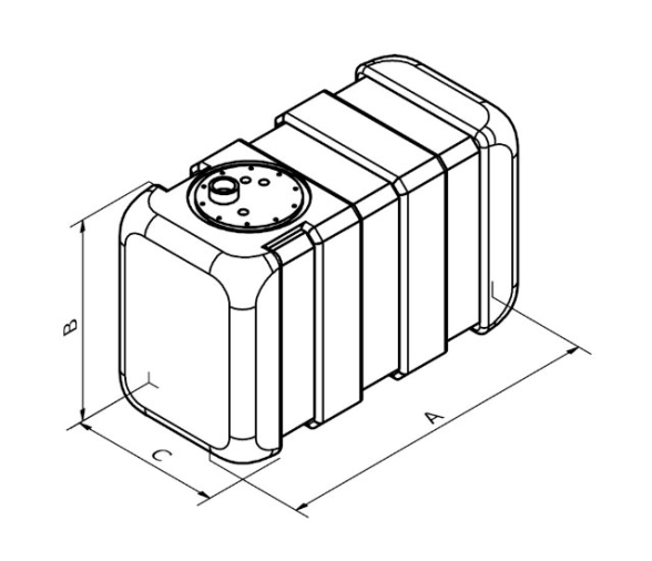 CanSB Tanque Agua Gran Capacidad 100L