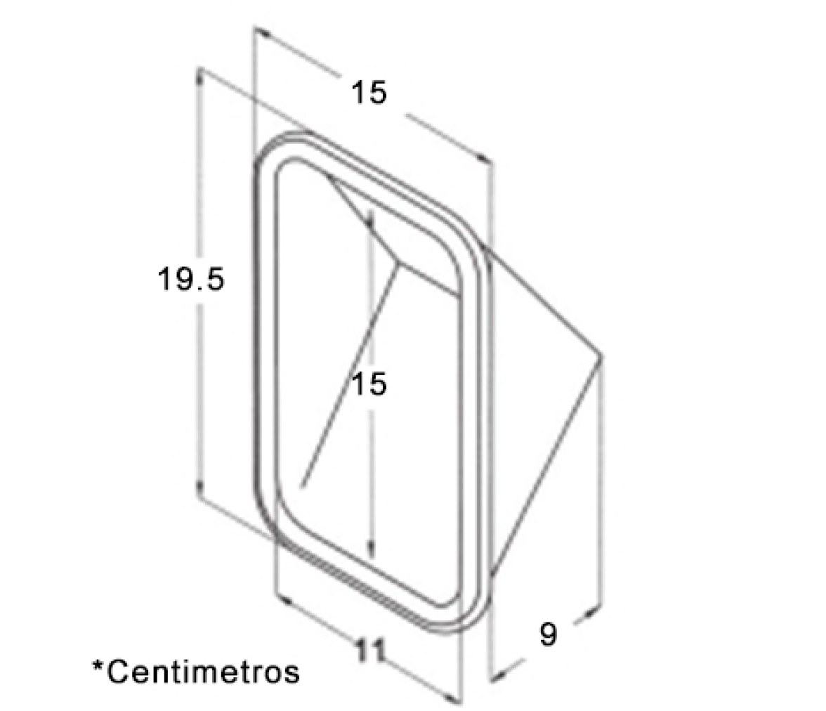 CanSB Caja Empotrable Conica