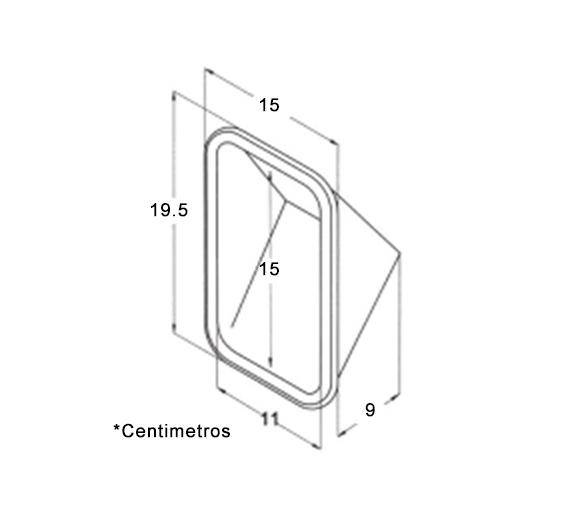 CanSB Caja Empotrable Conica
