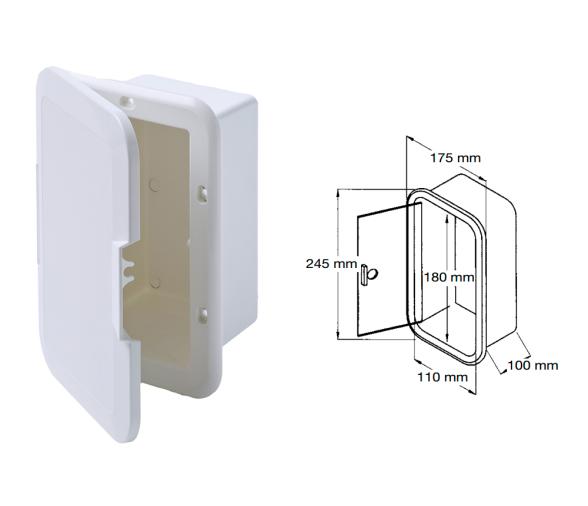 CanSB Cofre Empotrable Rectangular