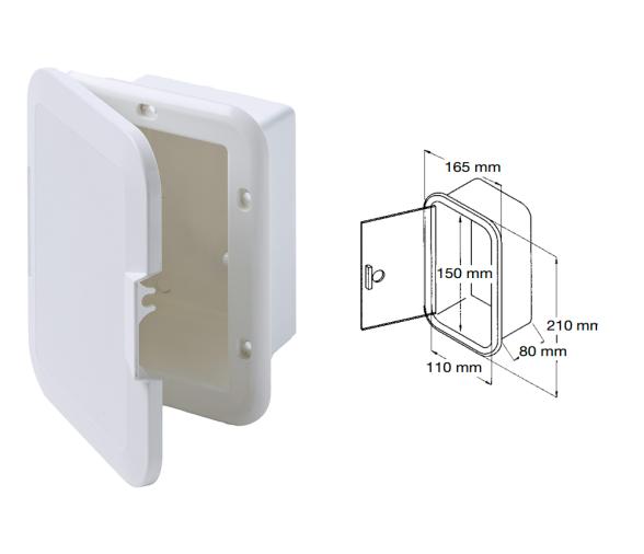 CanSB Cofre Empotrable Rectangular