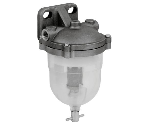 CanSB Filtro Decantador agua-combustible 100L/h Inox