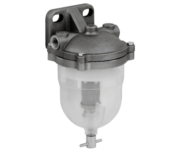 CanSB Filtro Decantador agua-combustible 100L/h Inox