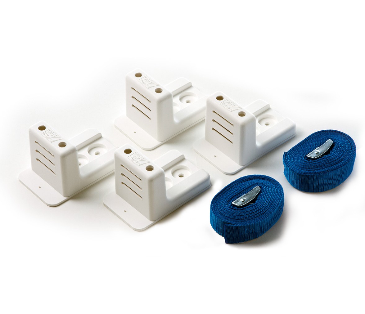 CanSB Kit de Fijacion de Depositos Blanco