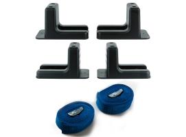 CanSB Kit de Fijacion de Depositos Negro