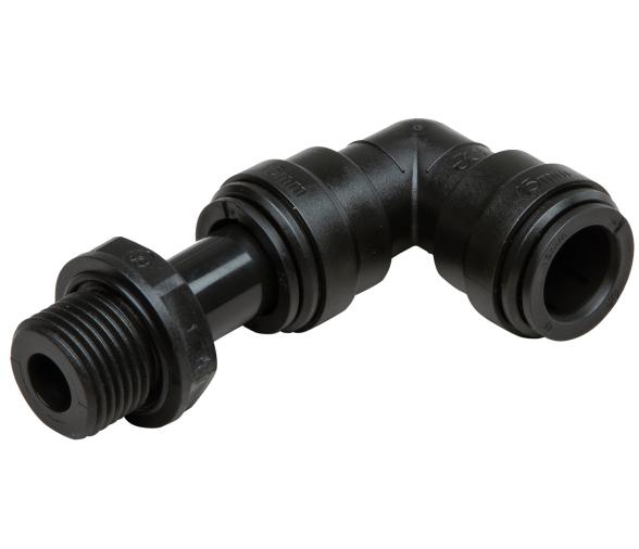 CanSB Racor Acodado 15 mm Macho