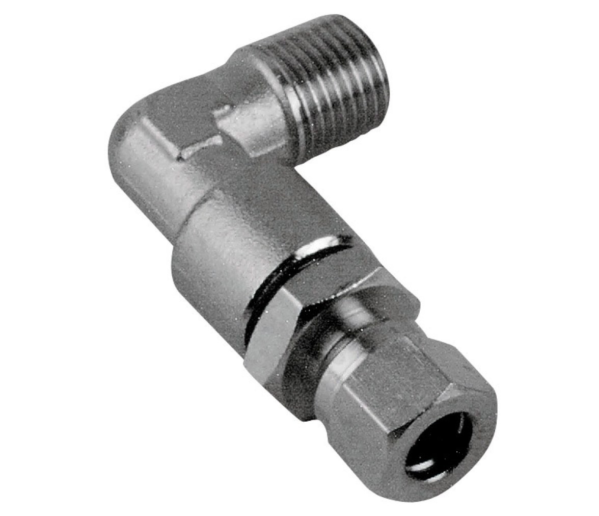 CanSB Racor Acodado Macho-Tubo 8 mm
