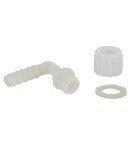 CanSB Racor Conector Manguera 90 Grados con Tuerca
