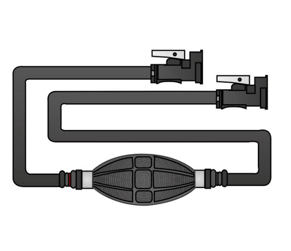 CanSB Tubo Combustible con Bomba Cebadora y Conectores OMC