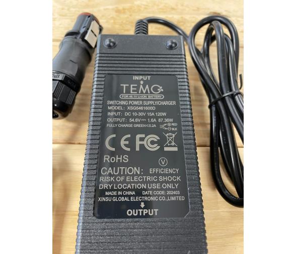 Cargador convertidor 12 V para TEMO·1000