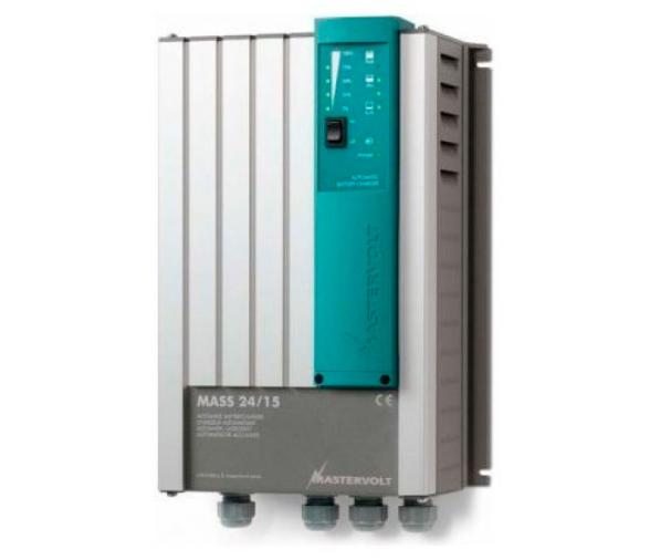 Cargador de Baterías Mass 24V/15Ah con 2 salidas